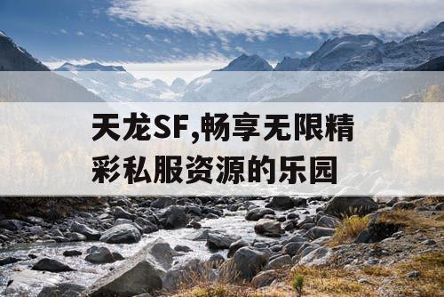 天龙SF,畅享无限精彩私服资源的乐园